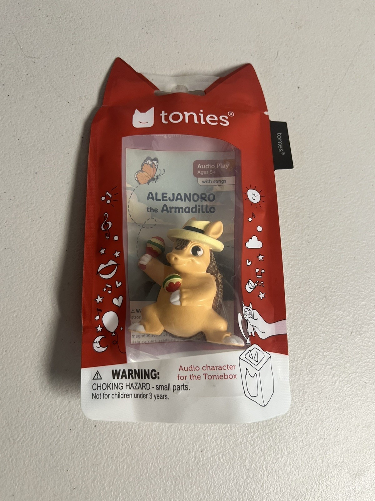 Tonies Alejandro The Armadillo Audio Character Figurine For The Toniebox NEW