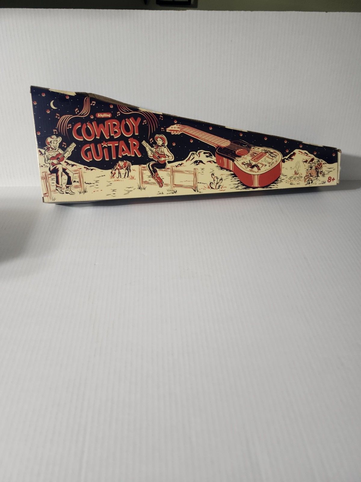 New In Box Vintage Schylling Cowboy Guitar for Kids Ages 8 and Up