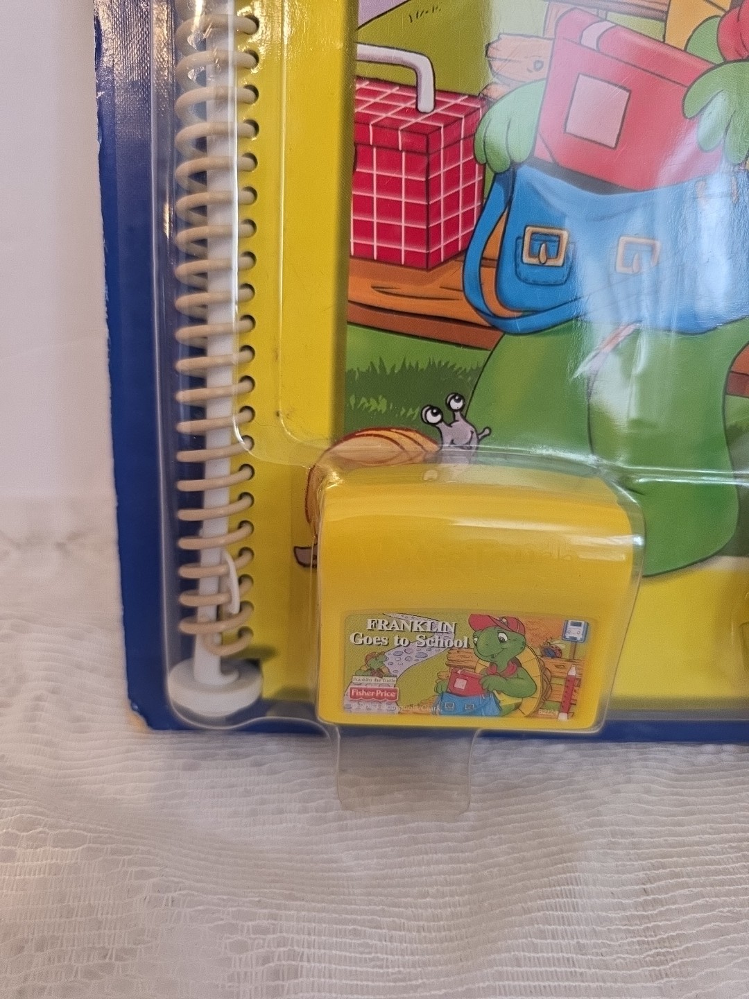 Vintage Fisher Price Power Touch Learning System Franklin Goes to School 5-8yo
