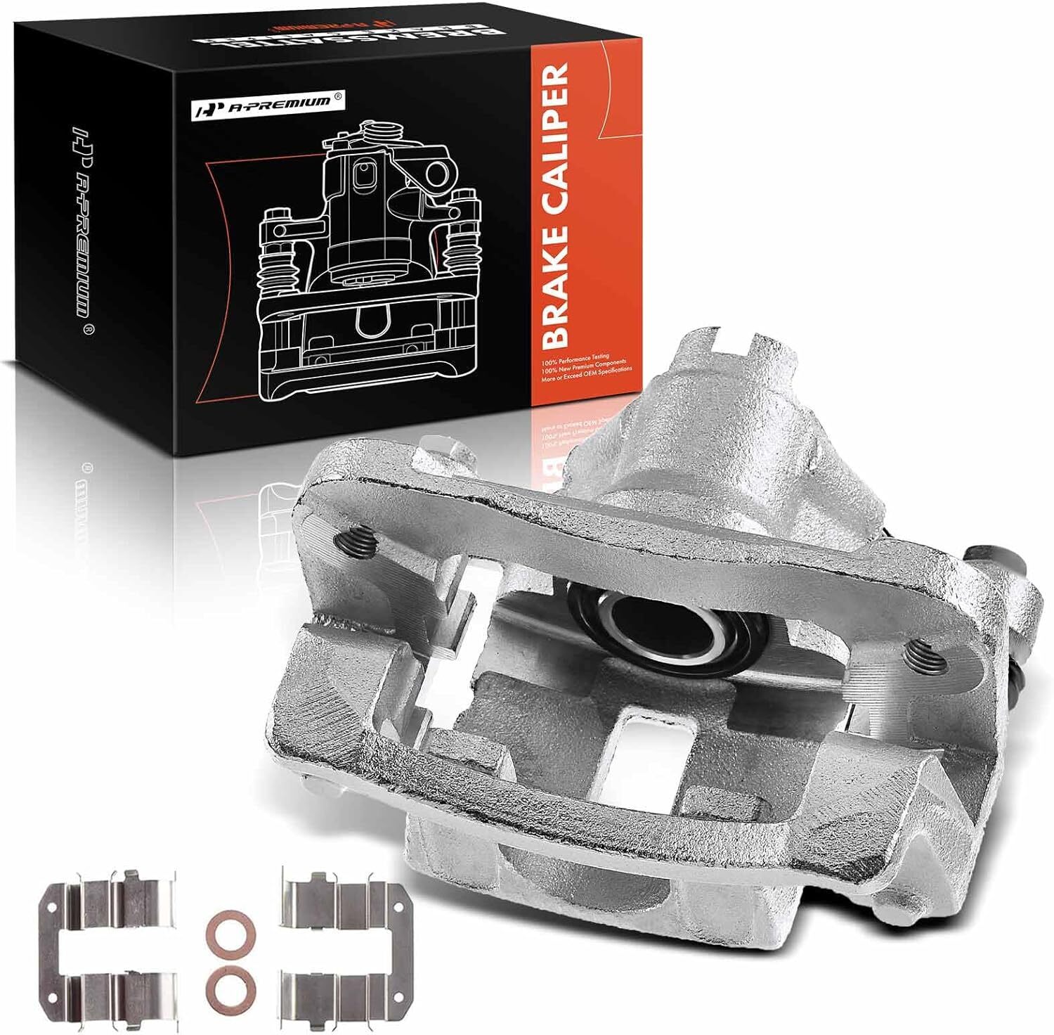 Rear Driver APM Disc Brake Caliper Assembly with Bracket Compatible with