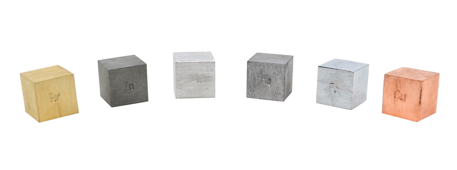 Density Cubes Set – 6 Metals – For Density Investigation – Eisco Labs