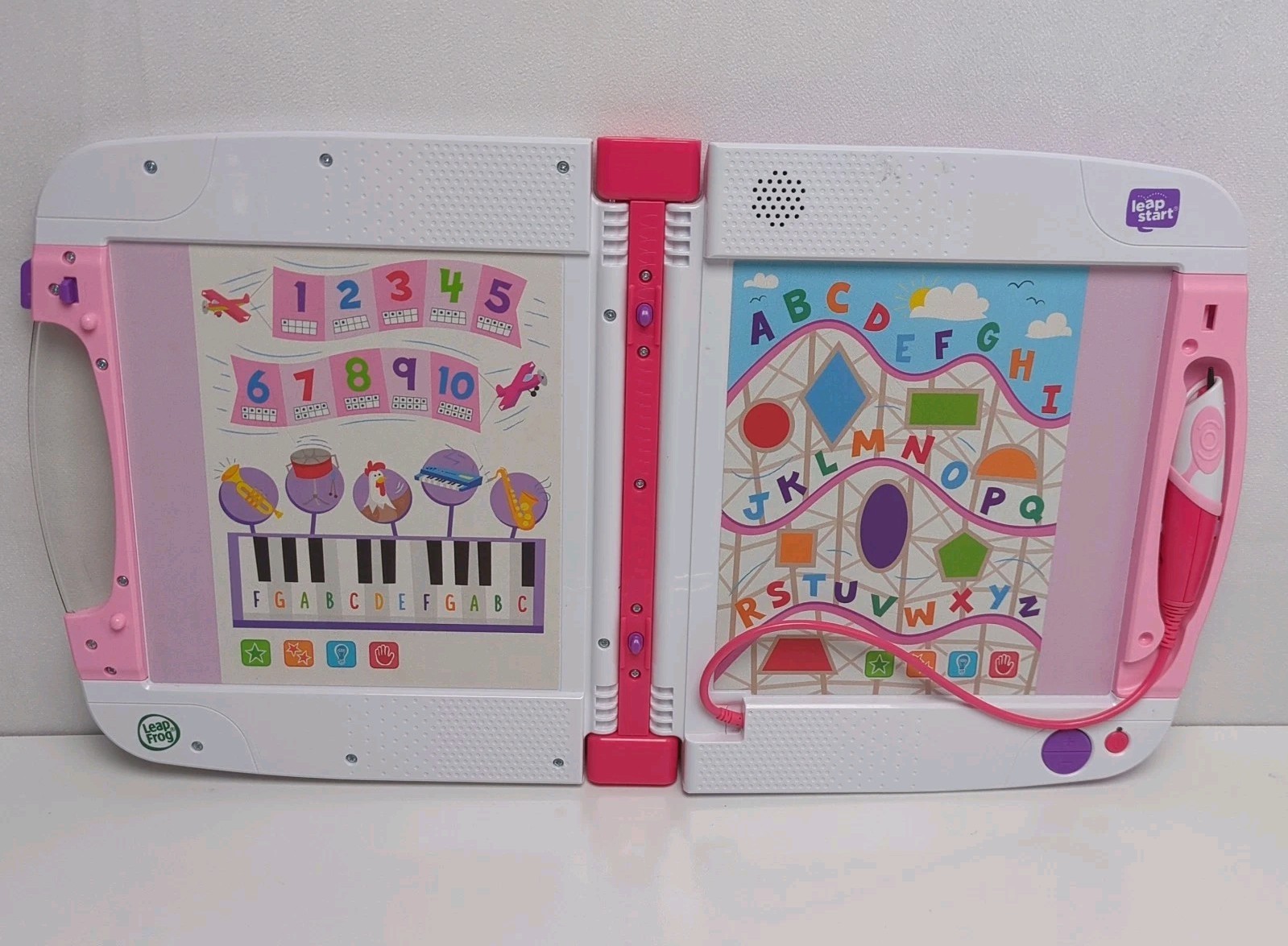 Leap Frog Leap Start Learning System Pink 2021 Tested Works Stylus Pen