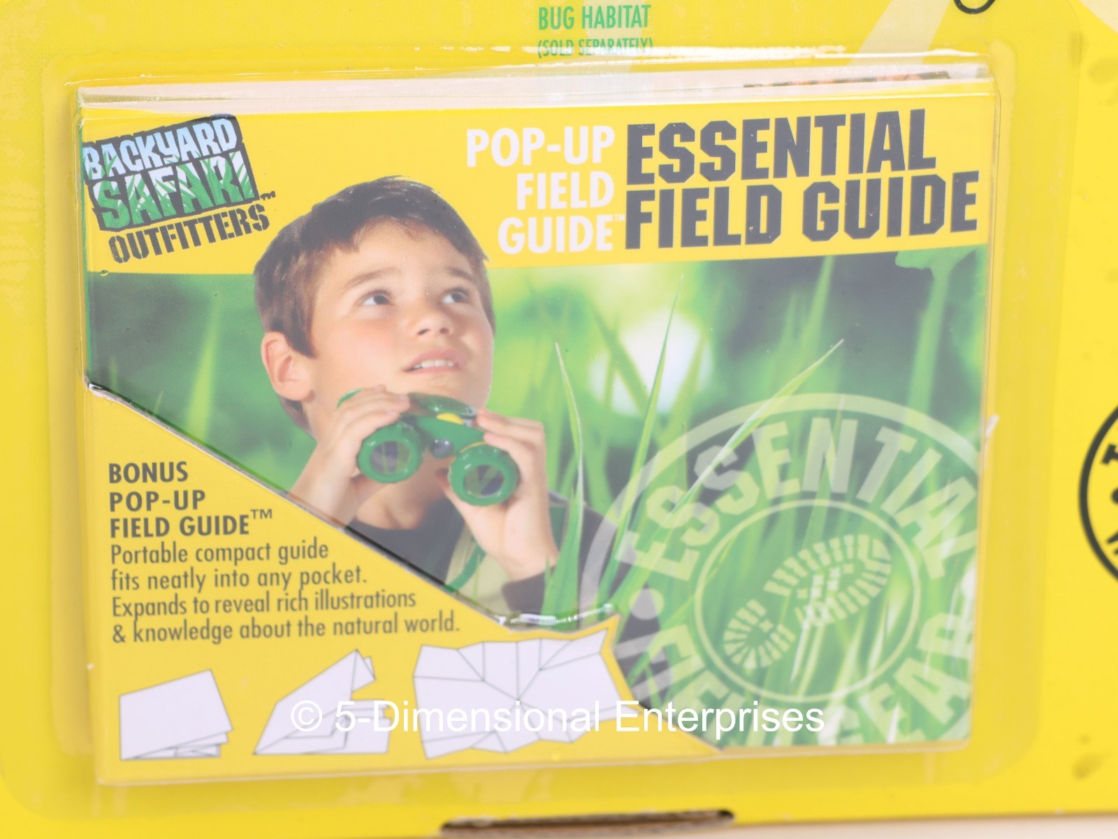 Bug Wrangler’s BUG VACUUM Toy + Field Guide – Eco-Friendly Catch / Release NEW
