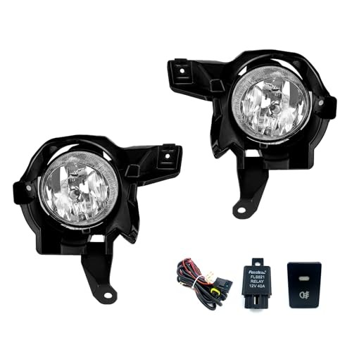 Fog Lights Compatible With 2013 2014 2015 RAV4 Front Bumper Lights Halogen