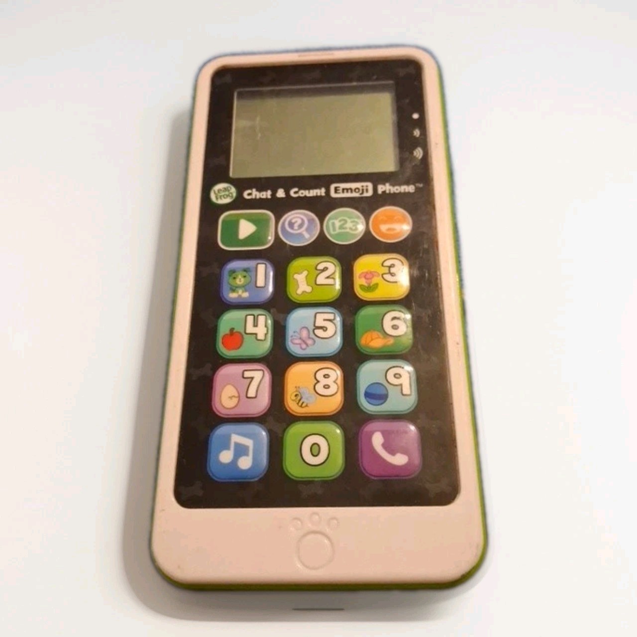 LeapFrog Chat and Count Emoji Phone – Green – Fun Learning for Kids Smart Phone