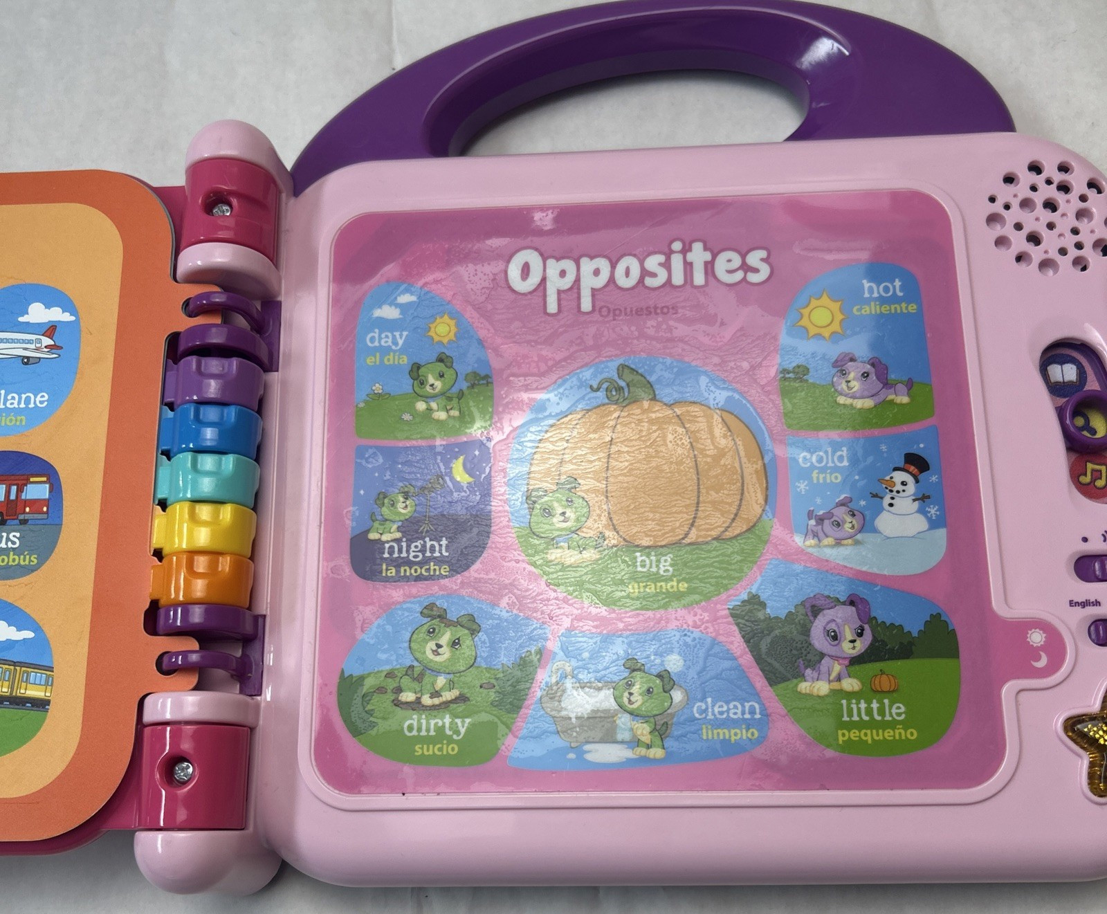 LeapFrog Scout & Violet 100 Words Interactive Baby Book Learning Toy Preschool