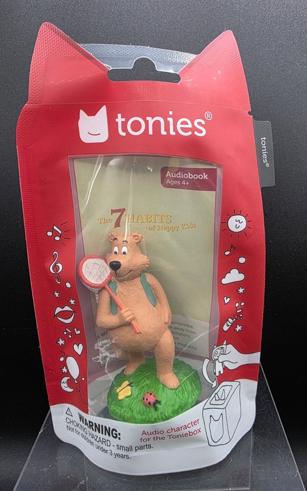 Tonies Audiobook “The 7 Habits Of Happy Kids” Ages 4+ Audio Figure For Toniebox