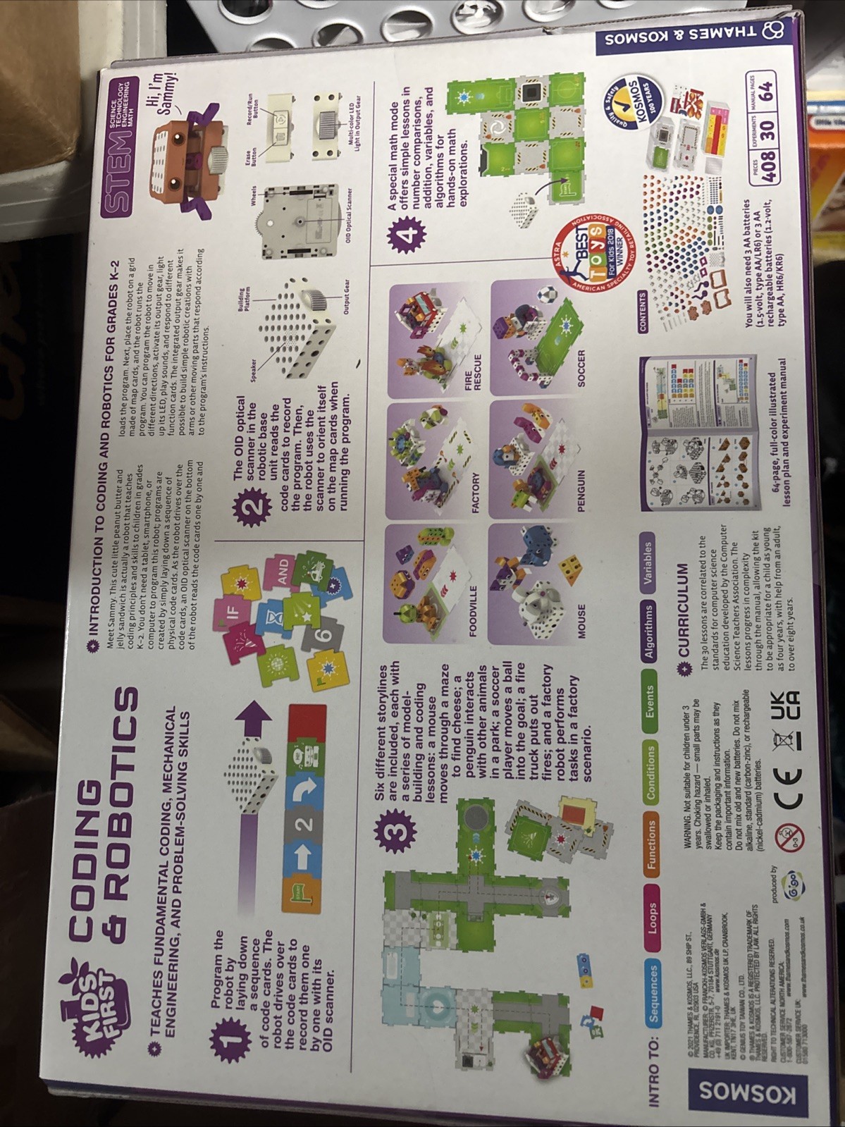 STEM Robotics for Kids: Hands-On Coding Adventures for Ages 4-8, No App Required