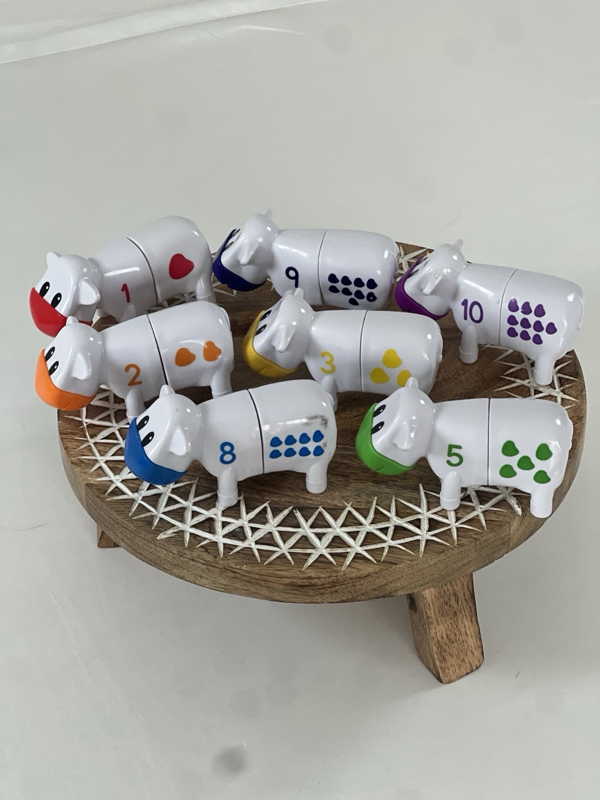 Learning Resources Snap-N-Learn Counting Cows Toy Numbers & Colors Replacement