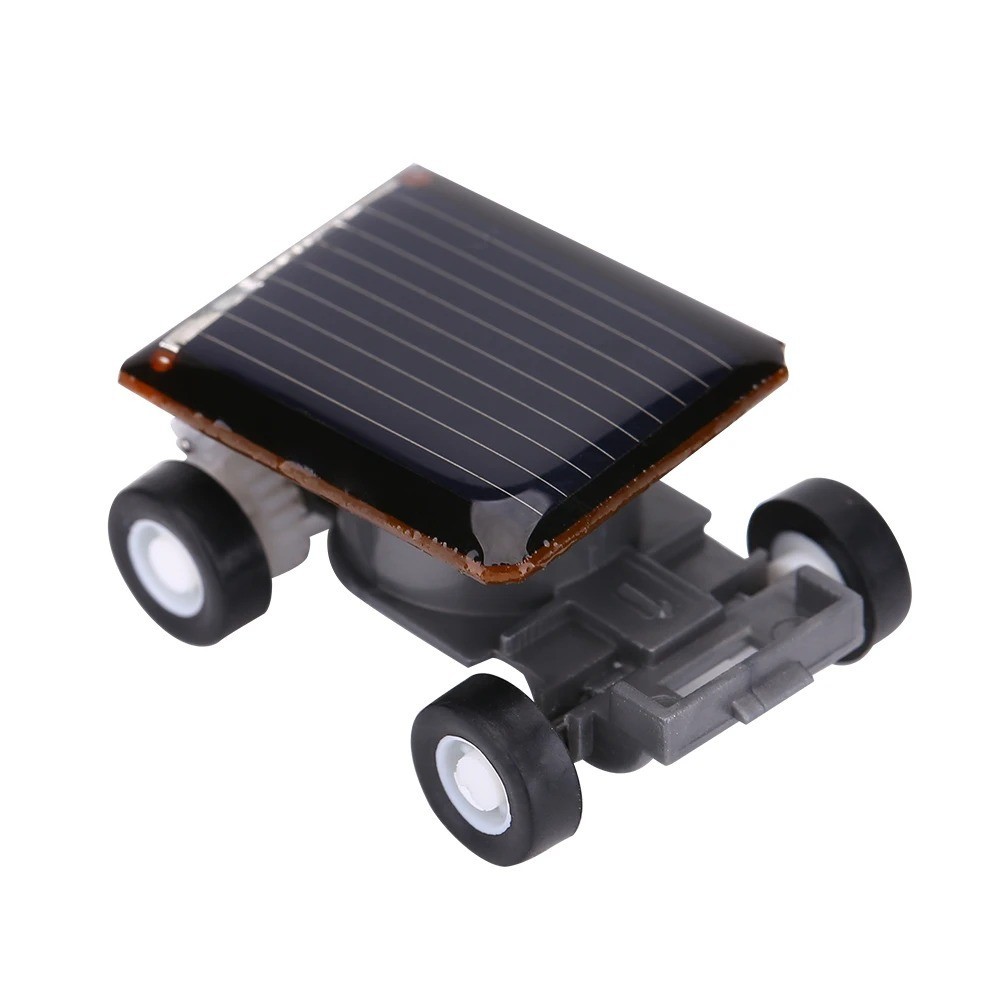 Mini Solar Power Car Model Science Kit ABS Mechanical Motion Gadget