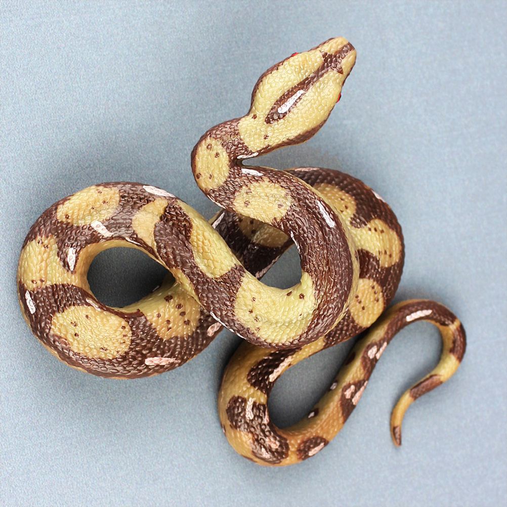 1Pc Python Model Big Prank Realistic Snake Toy for April Fools Day Costume Party