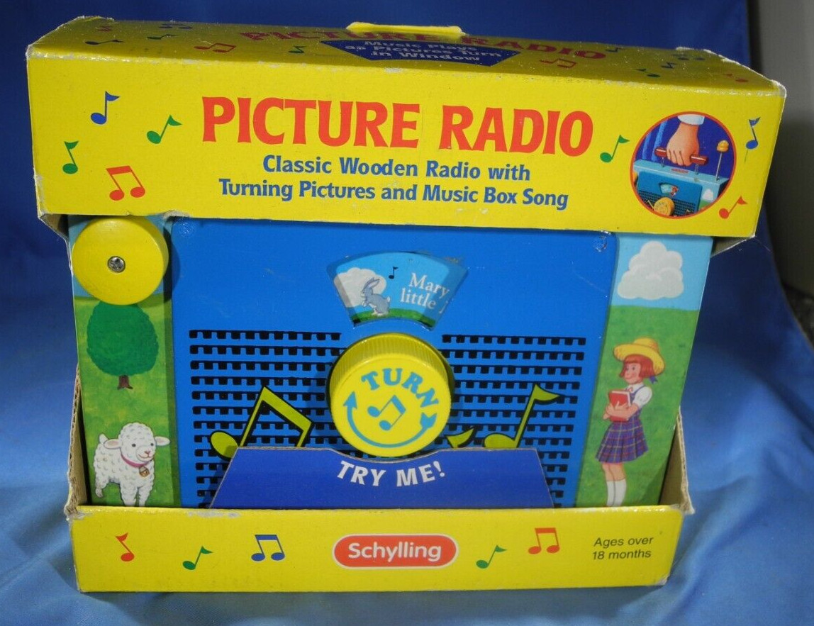 Schylling Pretend Radio Toy Plays “Mary has a Little Lamb Song” Song ( 2002 )