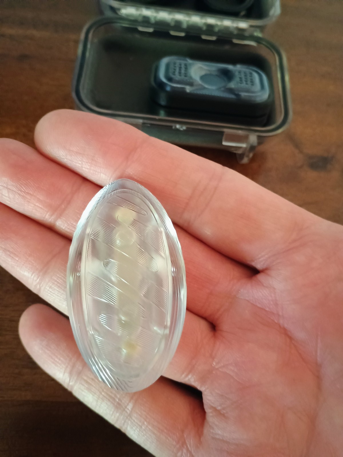 Fidget Slider Metal Trackless EDC Stress Relief Push Card for ADHD