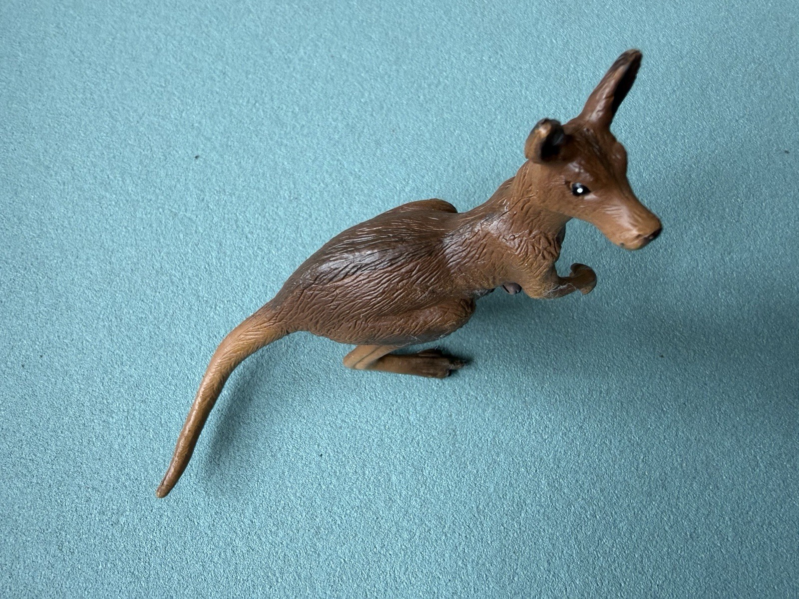 PAPO Kangaroo Female Mom + Baby Joey Wild Animal Kingdom 2003 Toy Figure Retired
