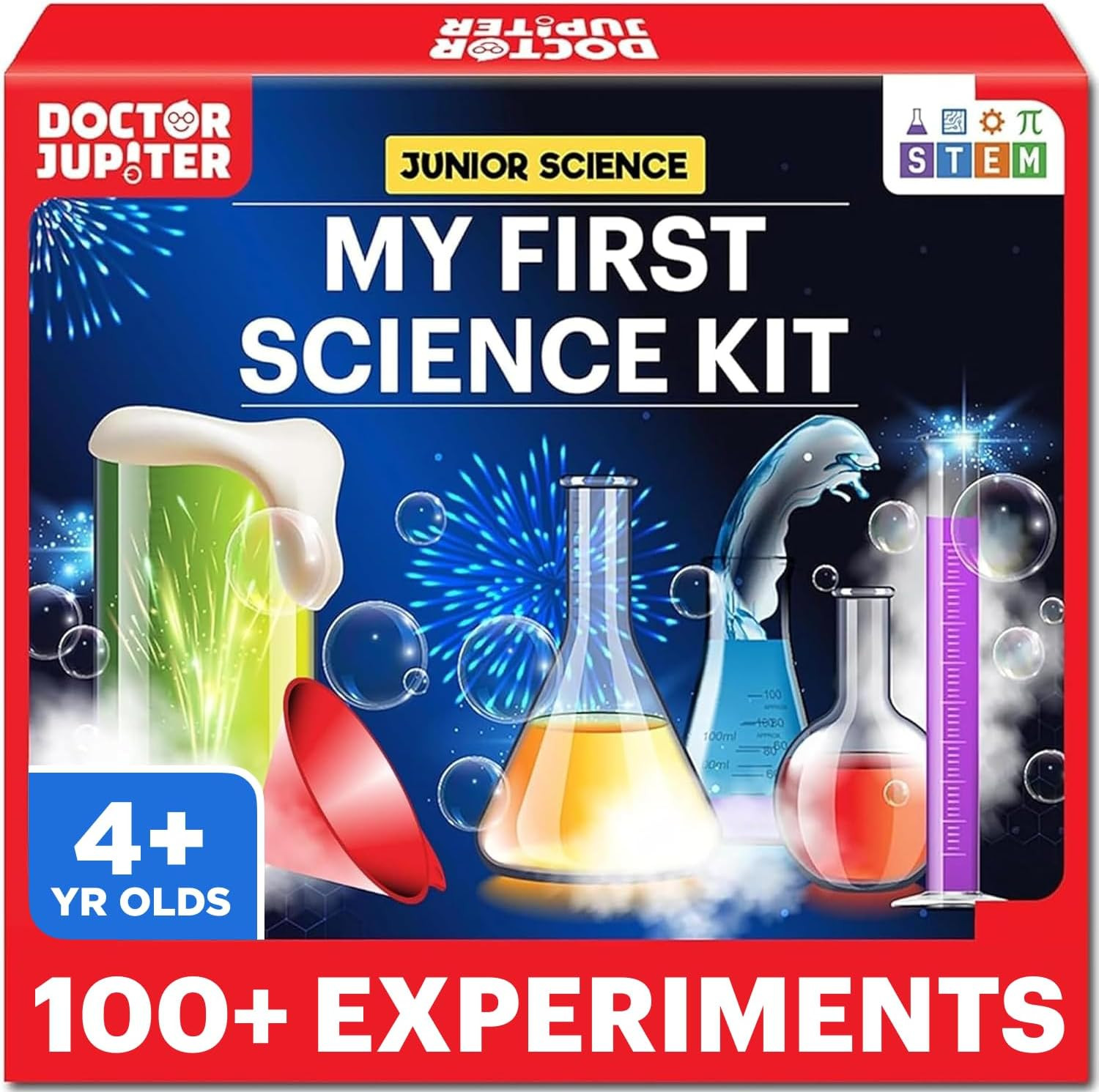 My First Science Kit for Kids Ages 4-5-6-7-8 | Birthday Gift Ideas for 4+ Year O