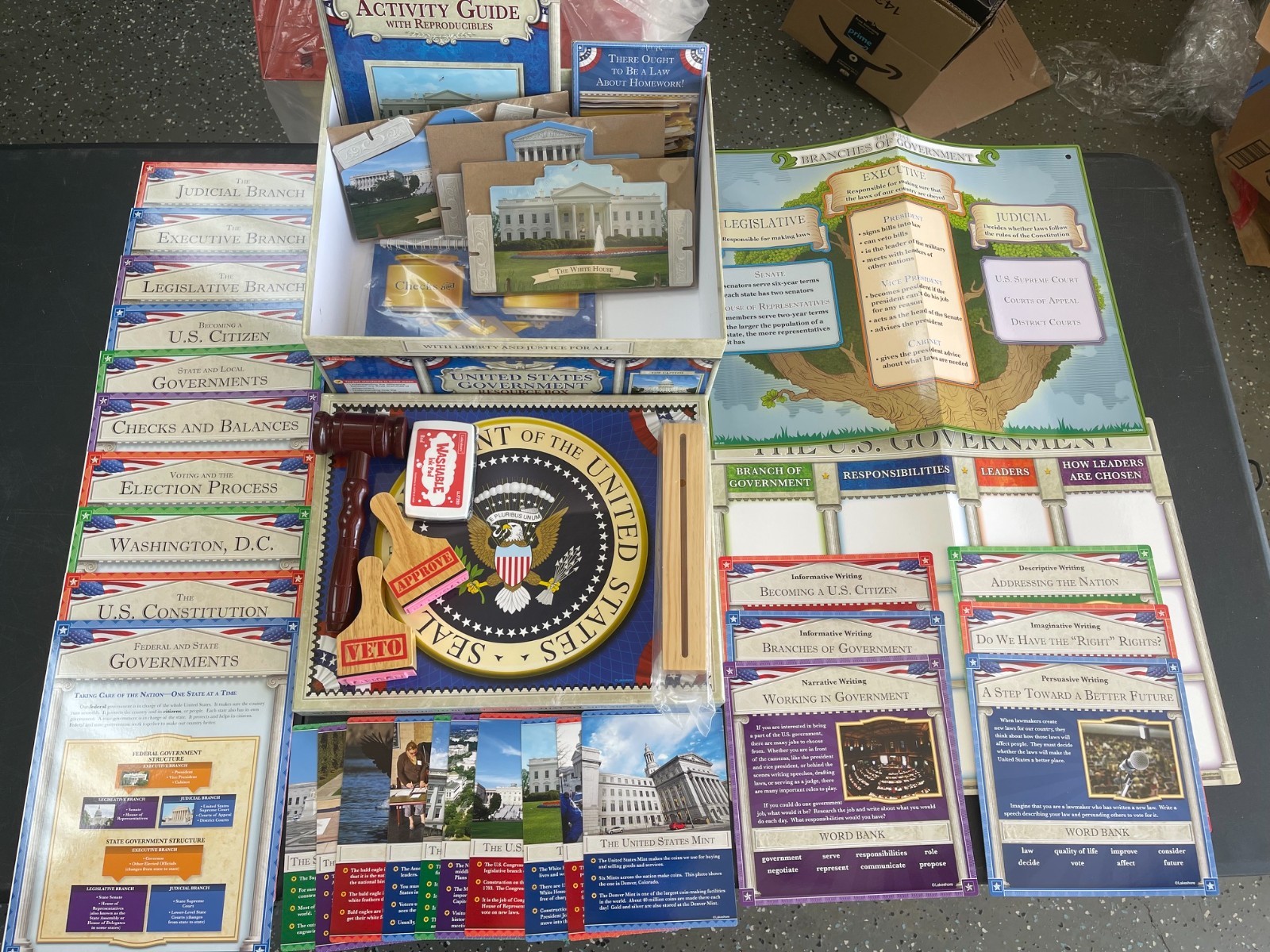 Lakeshore United States Government Resource Box Civics Homeschool Complete