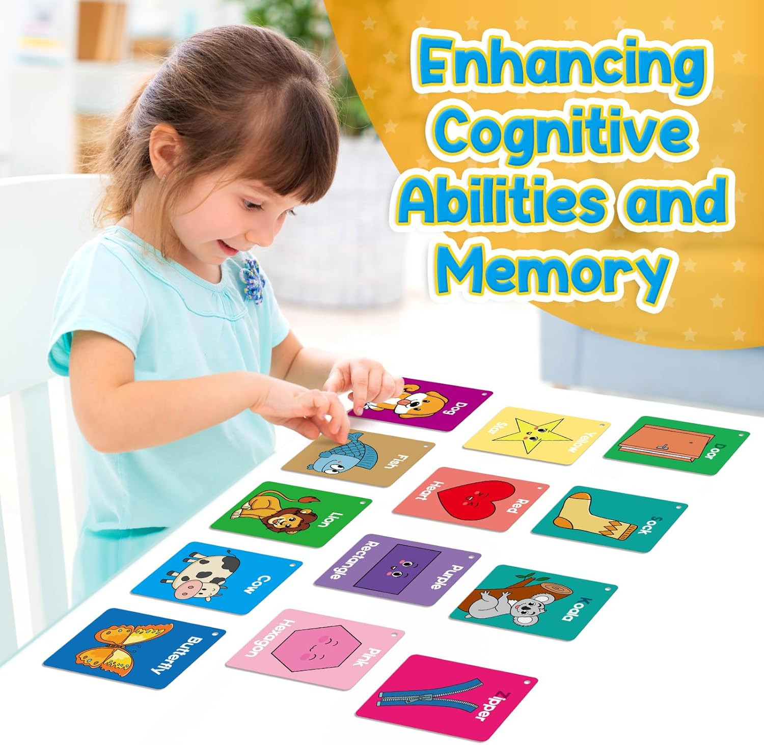 Tarjetas didácticas para bebés, tarjetas didácticas cognitivas para niños, apren
