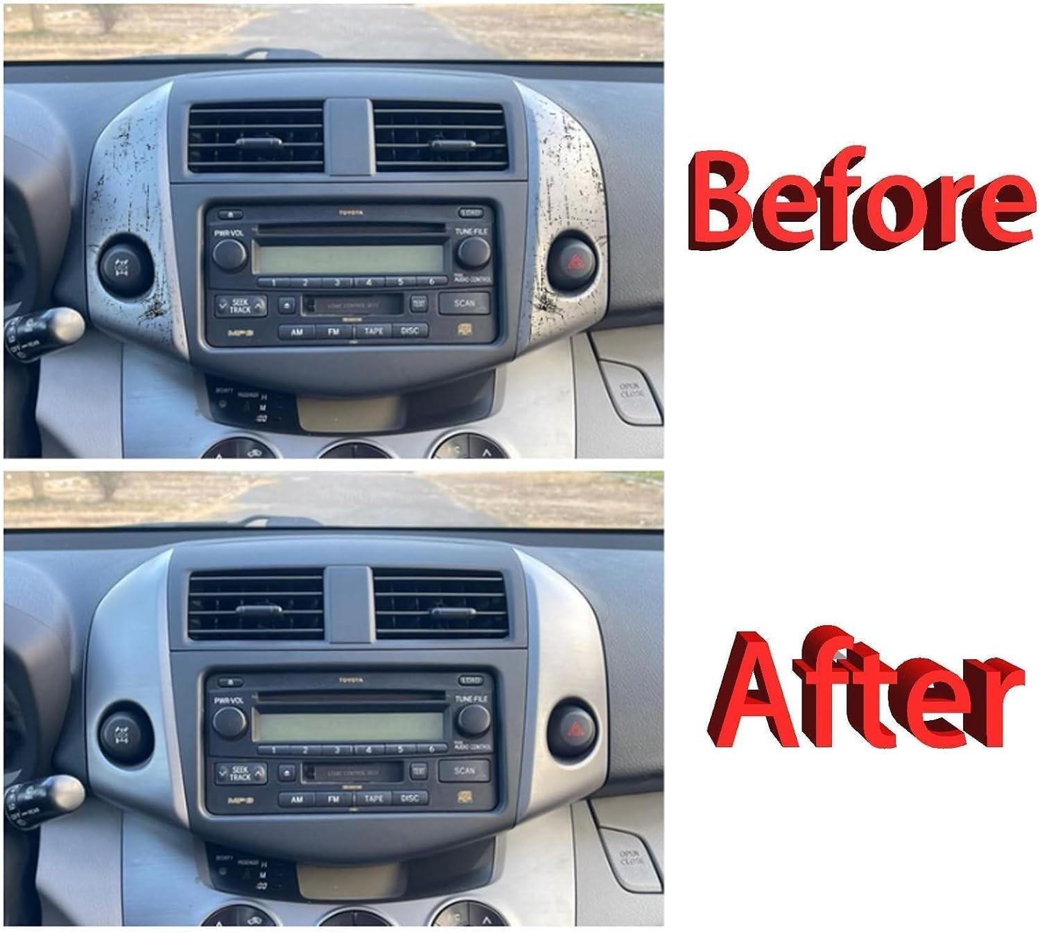 Toyota RAV4 Center Dash AC Vent Panel 2006-2012