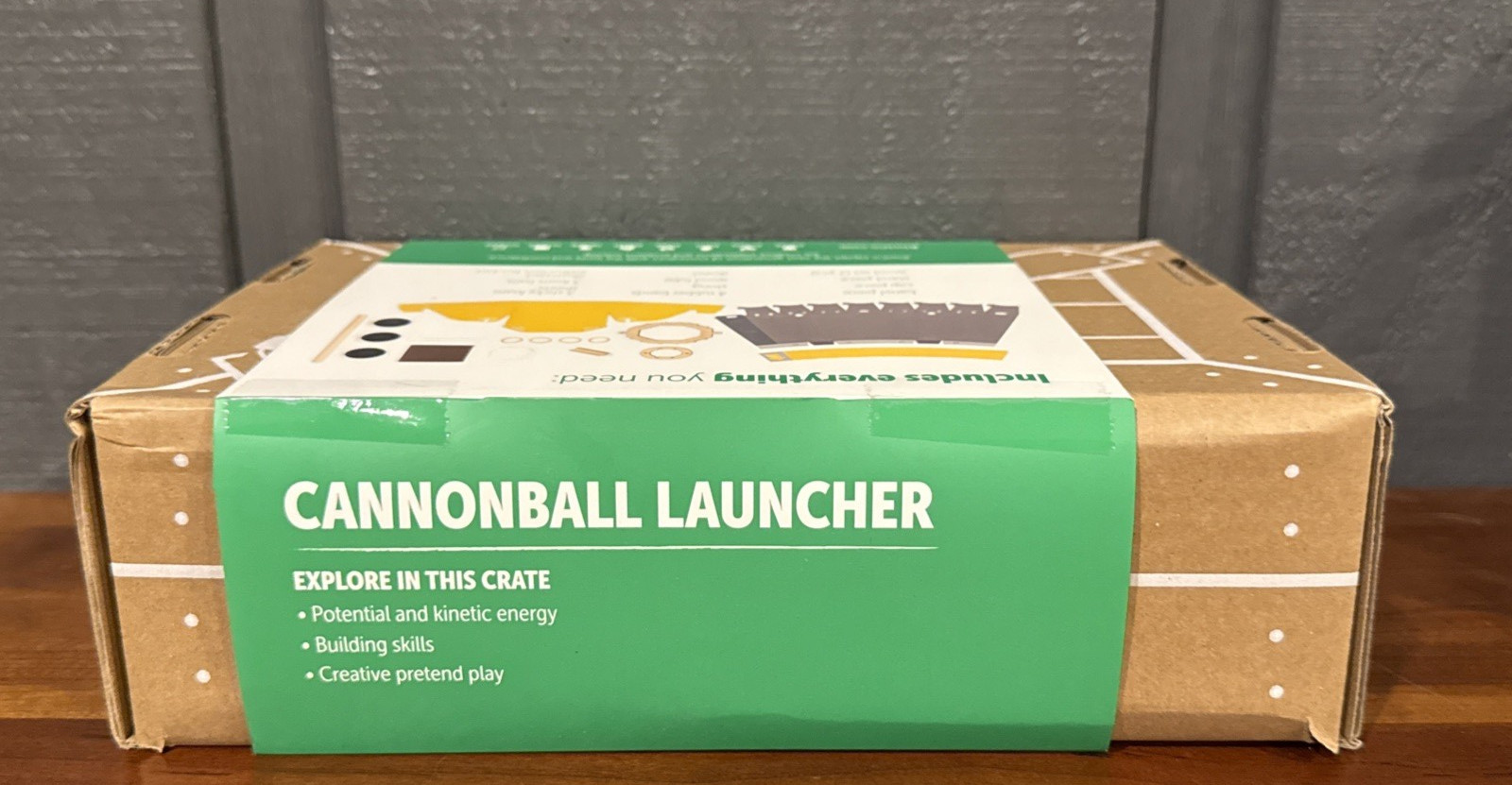 KIWI CO, TINKER CRATE Cannonball Launcher New