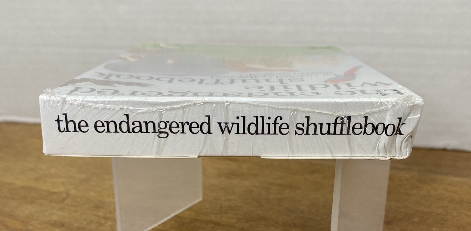 The Endangered Wildlife Shufflebook 1991 MOMA Museum of Modern Art Sealed