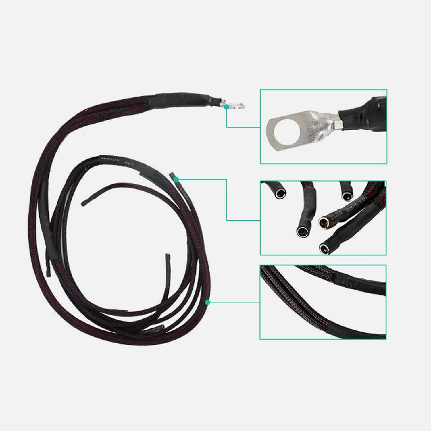 7.3L IDI Plug Wiring Harness for F450 Super Duty Trucks 3L Non Turbo Wiring