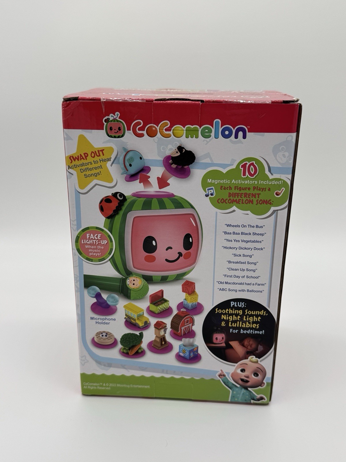 Cocomelon Toy Karaoke Machine For Kids.