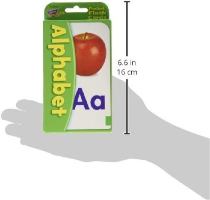 56 Alphabet Pocket Flash Cards – Fun Skill-Building Learning Tool for Ages 4-7