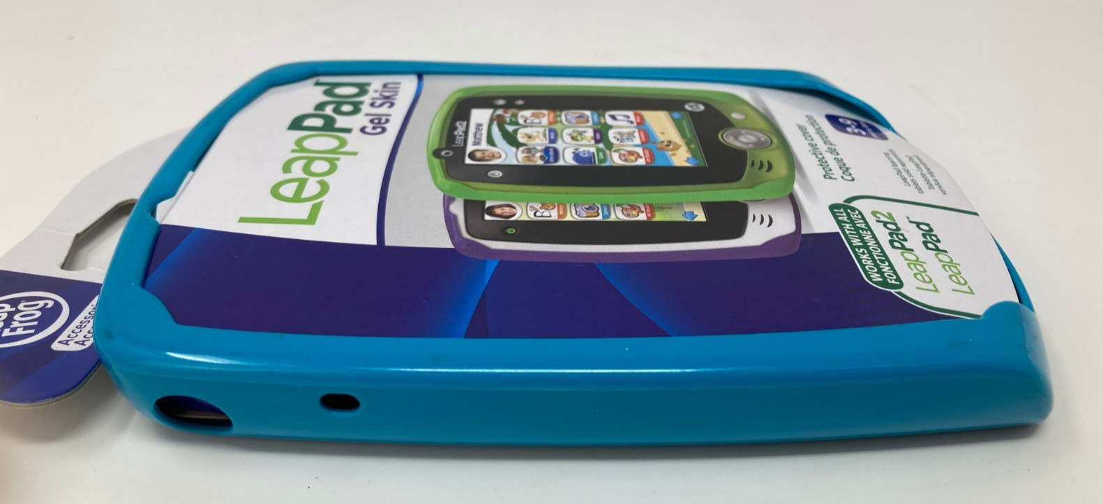 LeapFrog LeapPad 2 Gel Skin, Teal Blue Protective Cover 2012 NOS