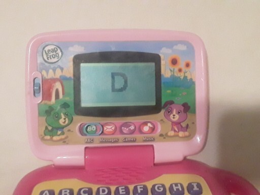 LeapFrog My Own Leaptop Pink 4 Learning Modes 26 Critter Animations (19167)