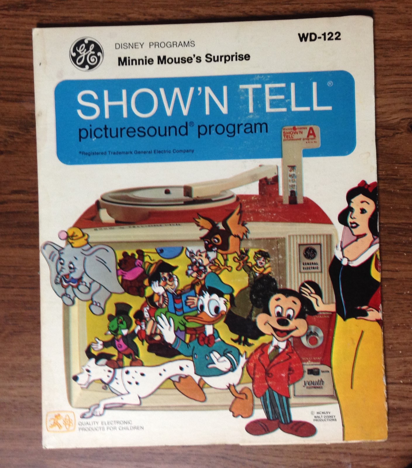 1960’s GE Show ‘N’ Tell Picturesound Programs Each Sold Separately