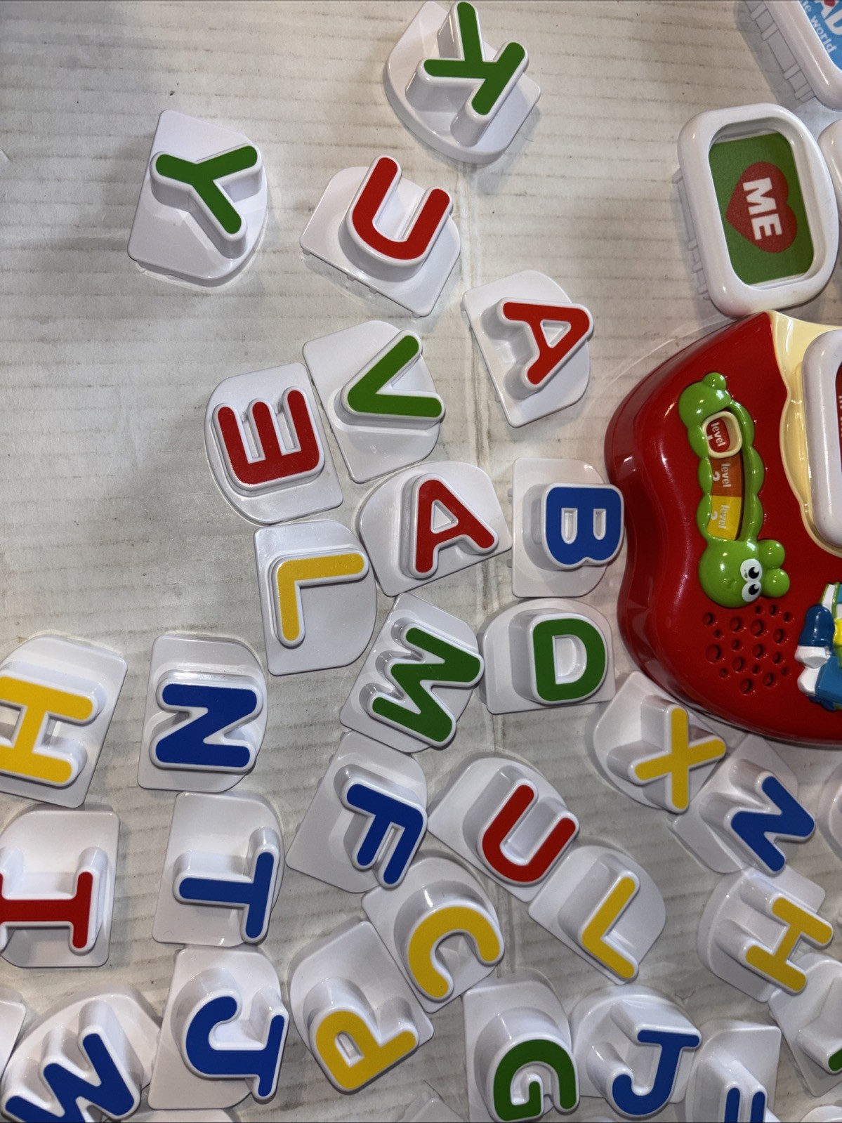 LeapFrog Tad’s Fridge Phonics Magnetic System—Complete Alphabet & Extras Works!