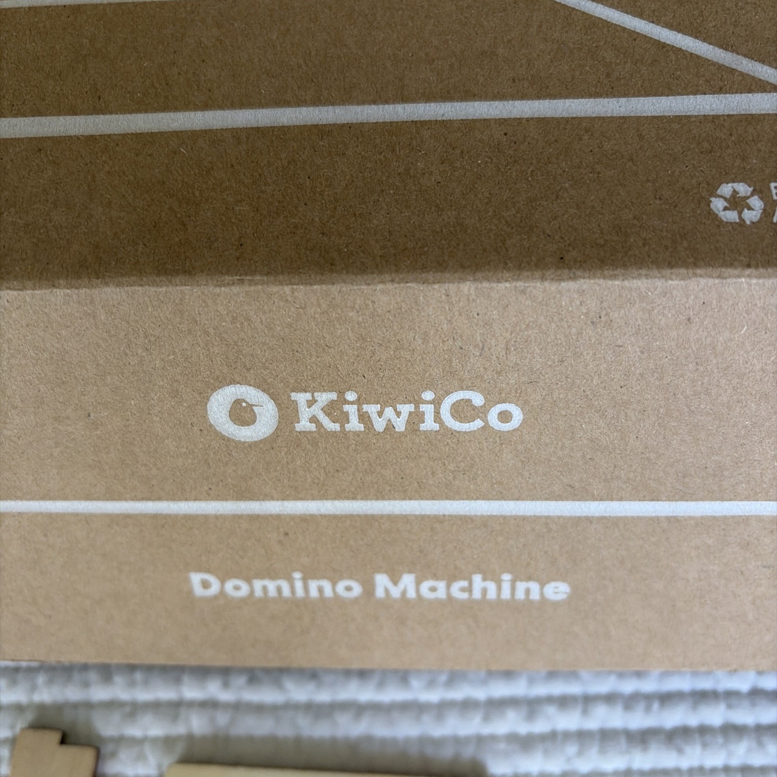 KiwiCo Educational Domino Machine Building Kit ( Open Box) Unmade