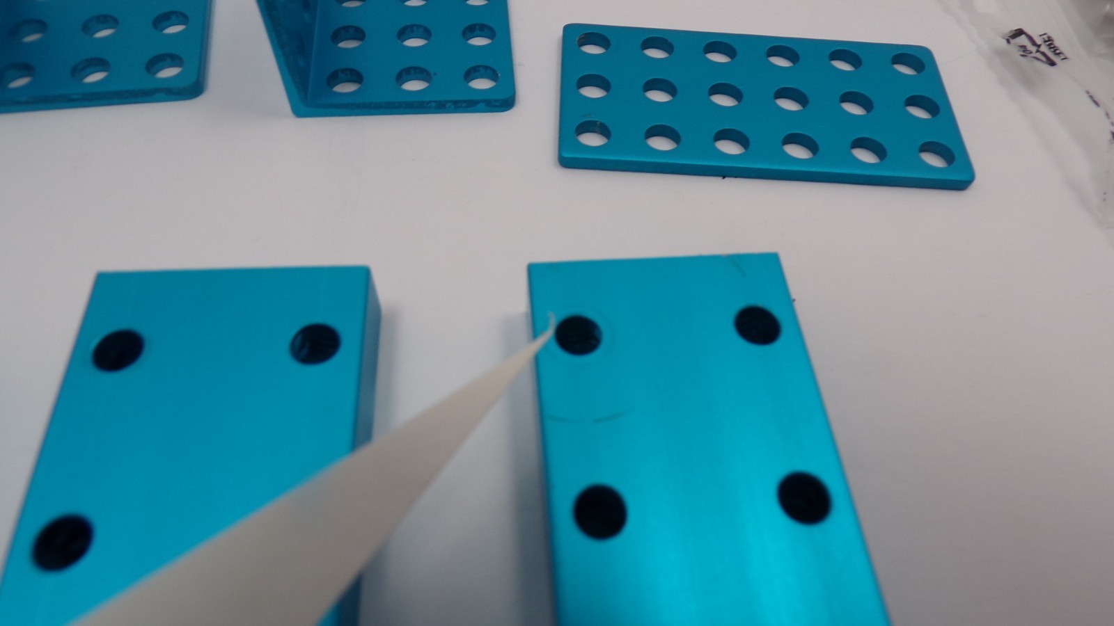 Makeblock parts from starter robot kit 0824-96 128 144 bracket plate + m4 screws