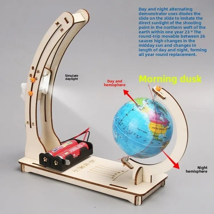 Kids Science Toys Day Night Alternation Globe Funny Teaching Aids Educational To