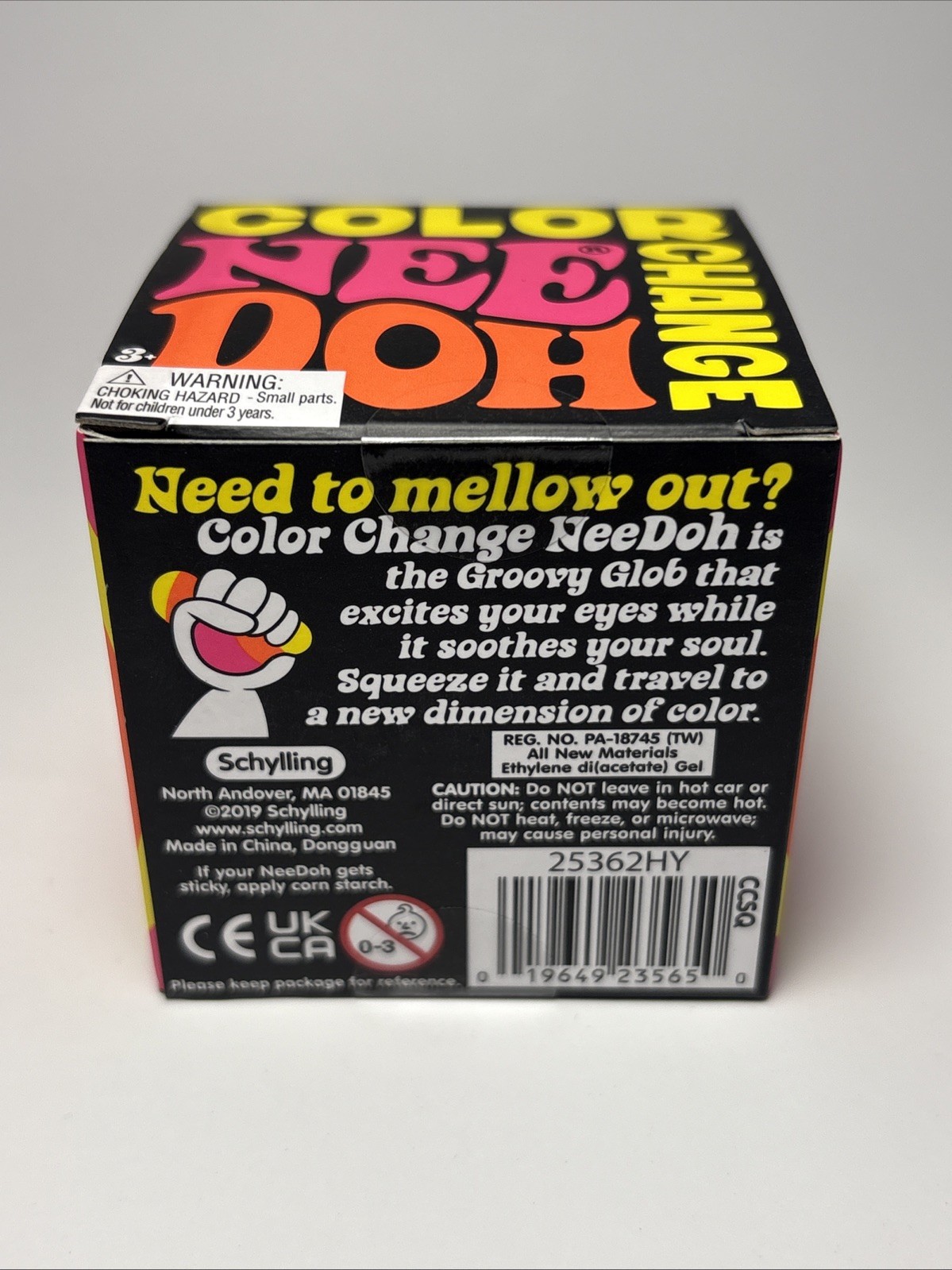 NeeDoh Color Changing Pink Stress Ball Squeeze Fidget Toy Authentic BRAND NEW!