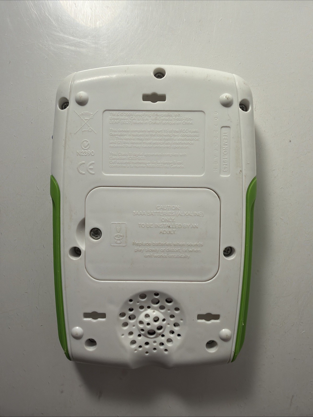 LeapFrog 2009 Text & Learn Handheld Electronic Learning Toy 19143 Tested Works.