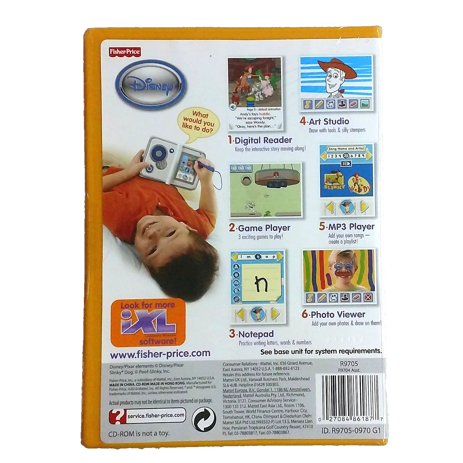 New Fisher Price iXL Learning System Toy Story 3 Sealed