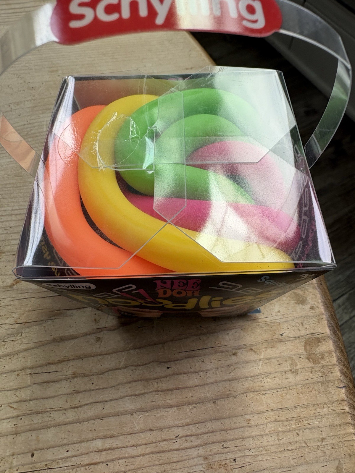 NeeDoh Noodlies Sensory Fidget Toy, RARE Nee Doh Stretchy Noodles 5 Colors USA