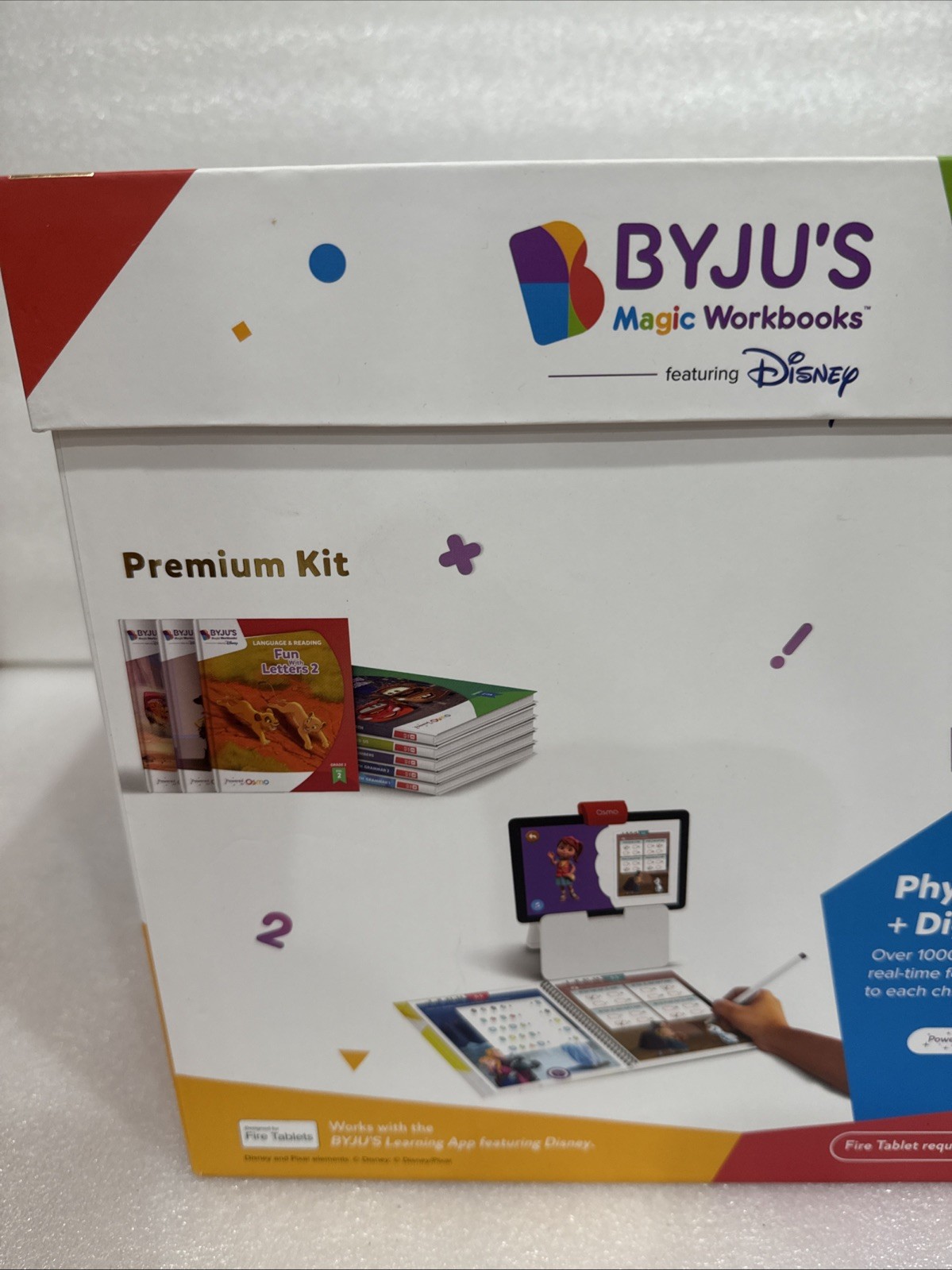 BYJU’S Learning Kit Disney 2nd Grade Premium Edition Ages 6-8 NEW