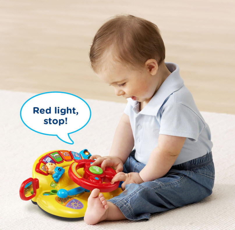 Educational Toys for 2 Year Old Toddlers Baby Kids Boy Girl Learning Wheel Toy
