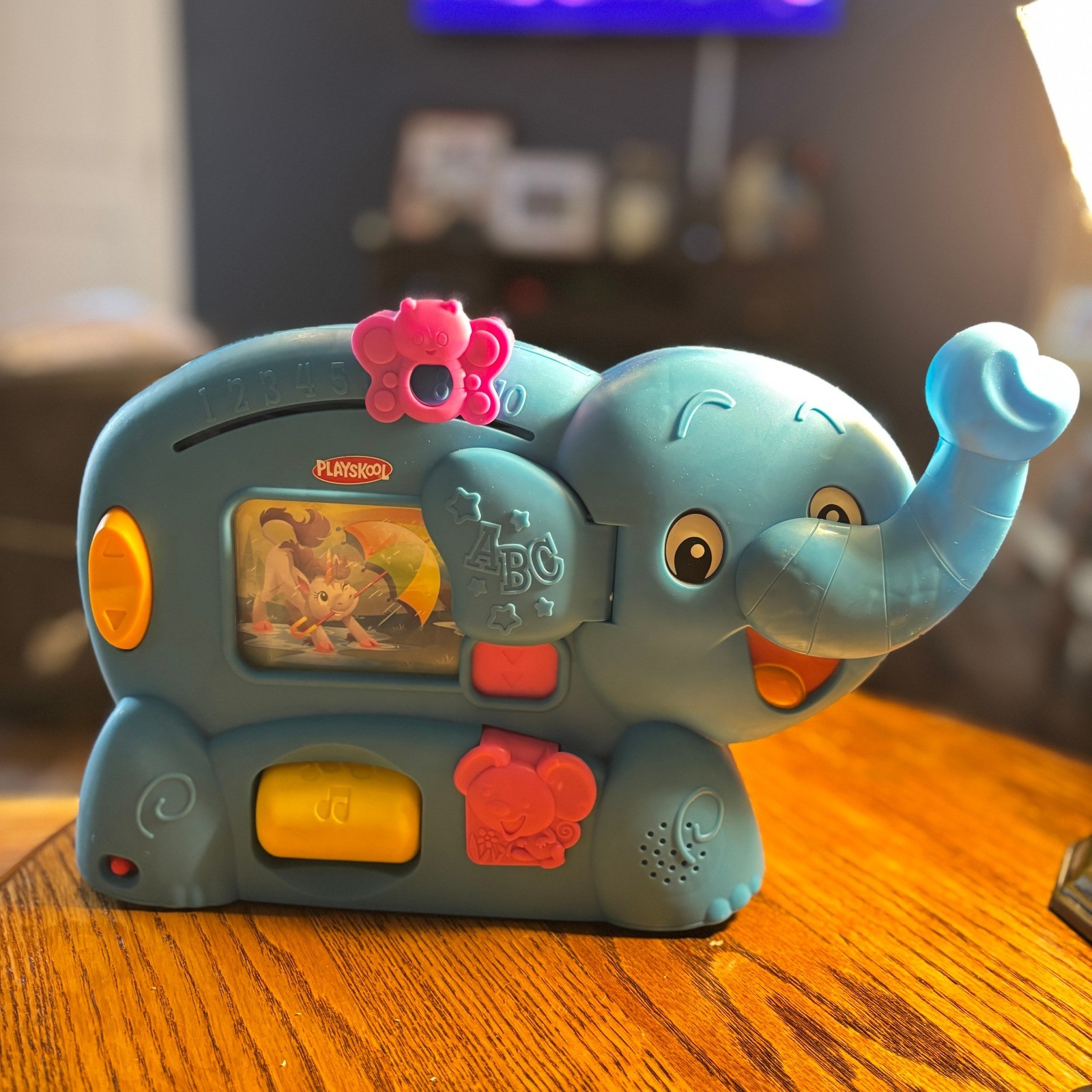 Playskool Learnimals ABC Adventure Elephant Numbers and Shapes
