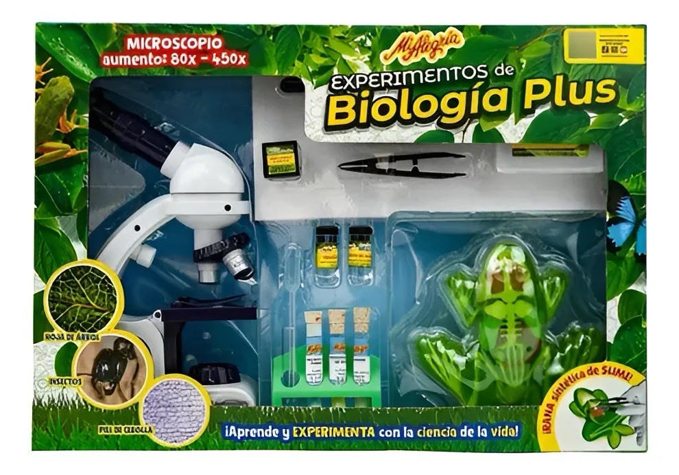 Mexican Toy Experimentos De Biologia Plus Biology Experiments Set Made In Mexico
