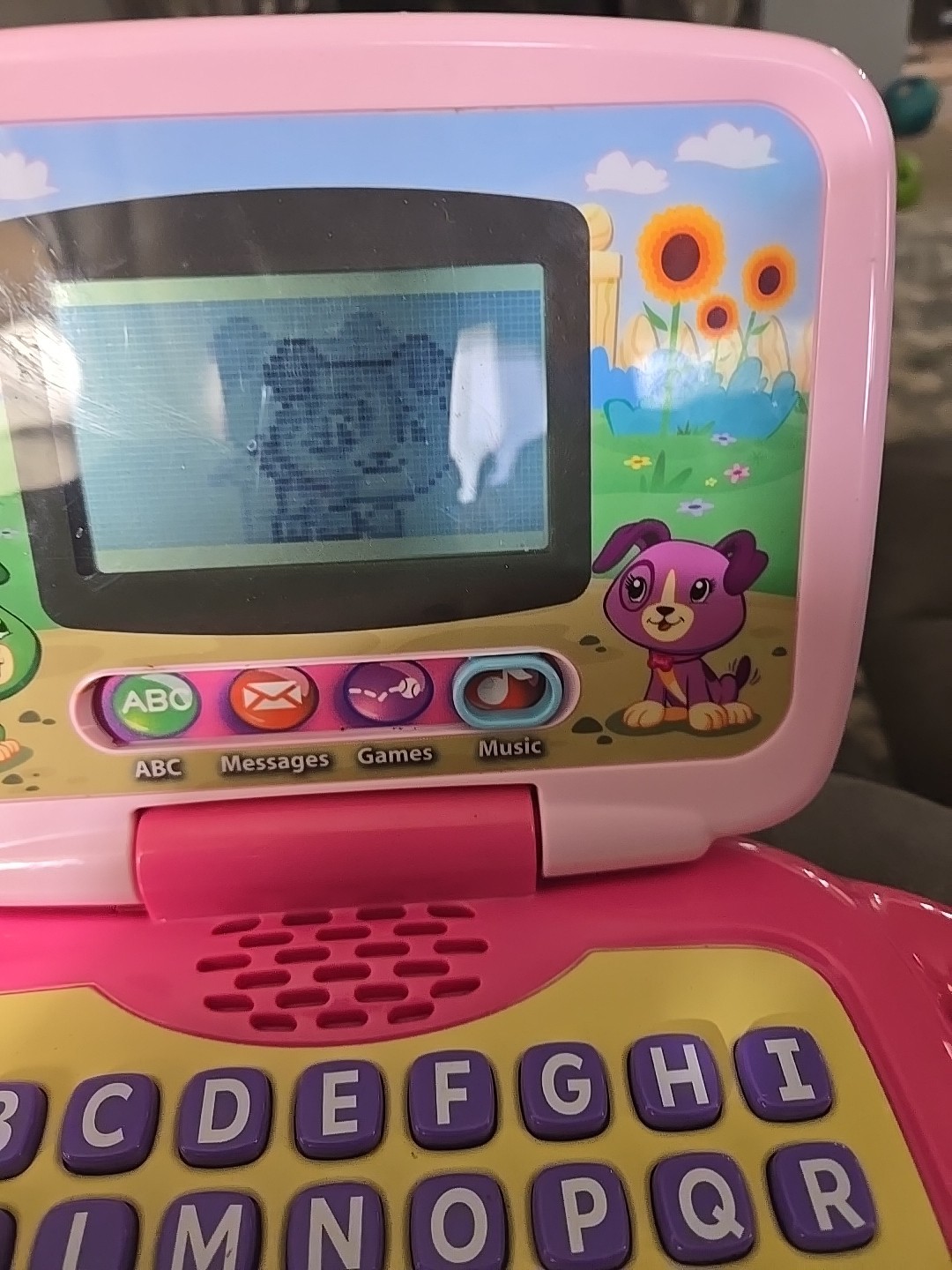 Leap Frog My Own Leaptop ~~ Learning Laptop For Kids PINK~~ Works Music Talks