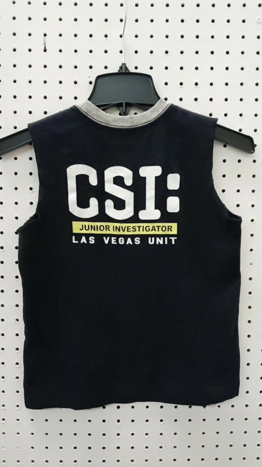 CSI Tank Top Shirt Kids Size XS (8-11 years)