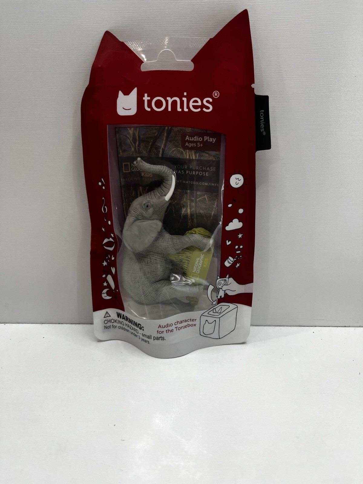 Tonies National Geographic Elephant Audio Character for Toniesbox