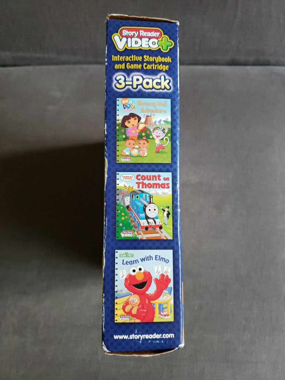 Story Reader Video Plus 3 Pack Storybook And Game Cartridge Thomas Dora Elmo…