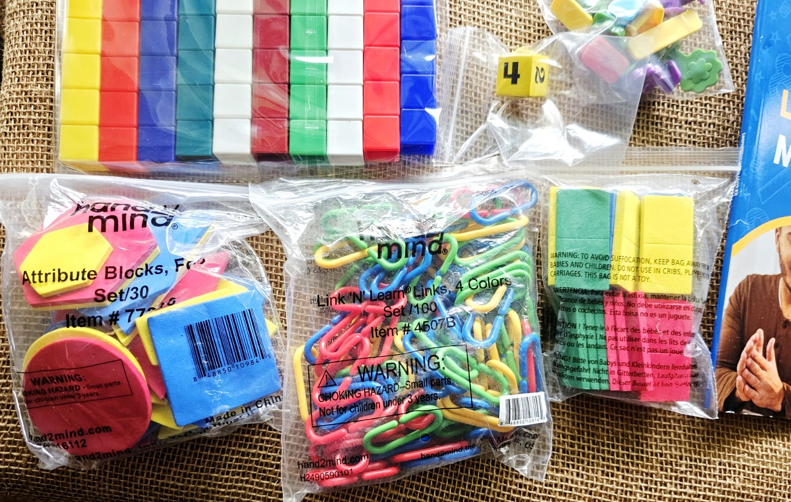Hand 2 Mind Hands On Standard Pre Kindergarten Learning At Home Math Kit