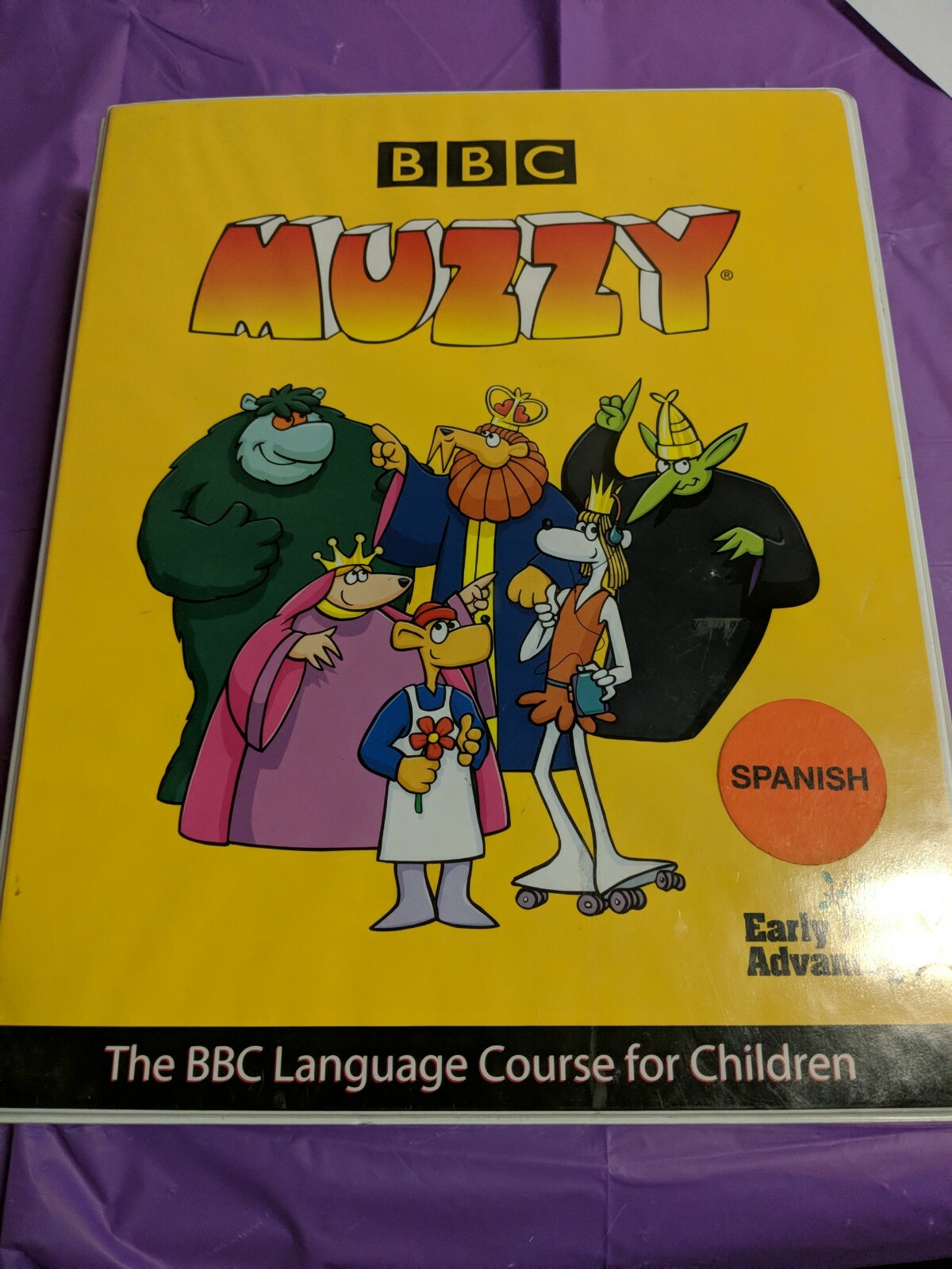 Muzzy BBC Language Course Spanish Level II 2 . missing 1 disc see photos ~ #185