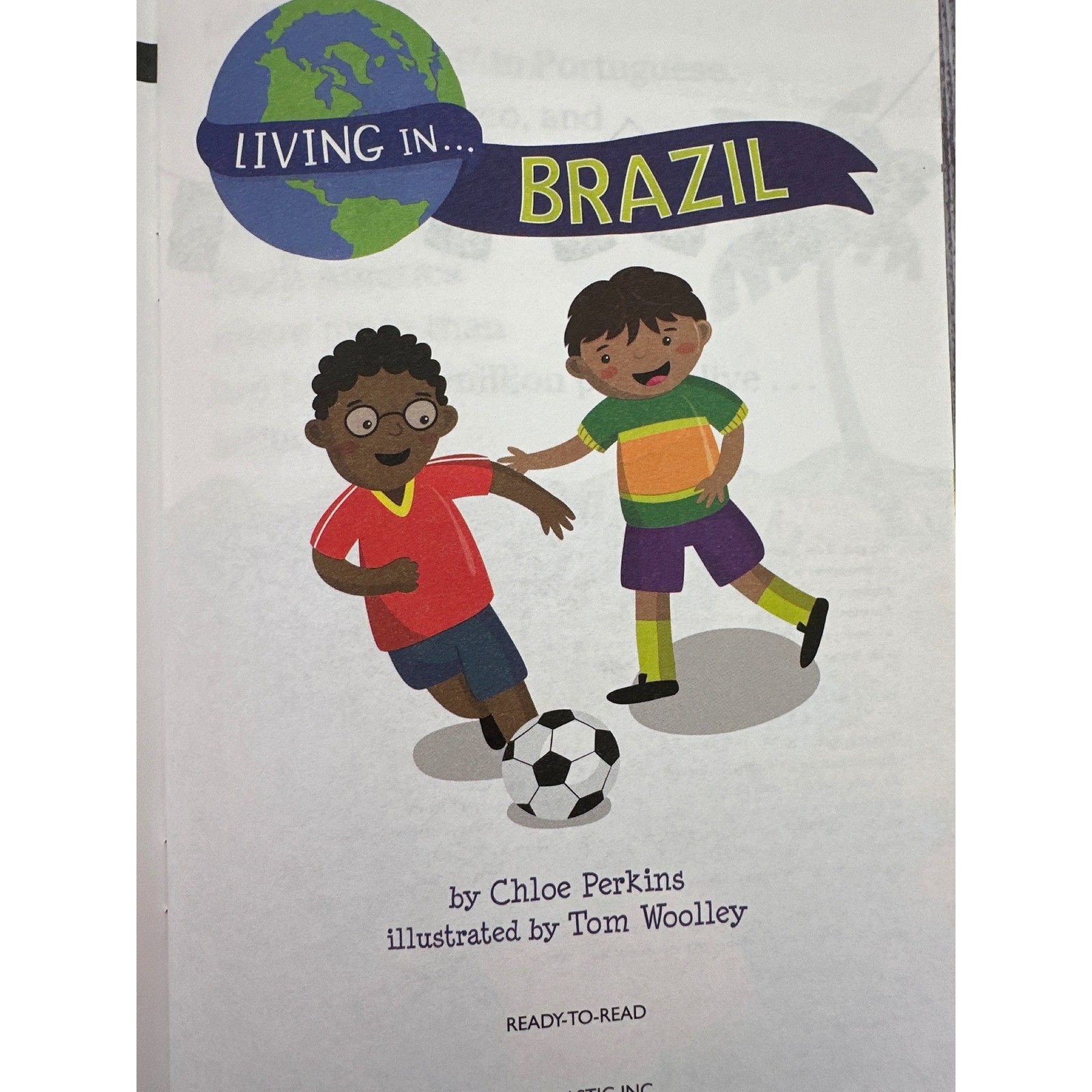 Ready-To-Read Level 1: Italy Brazil South Africa Scholastic Kids lot of 3 Books