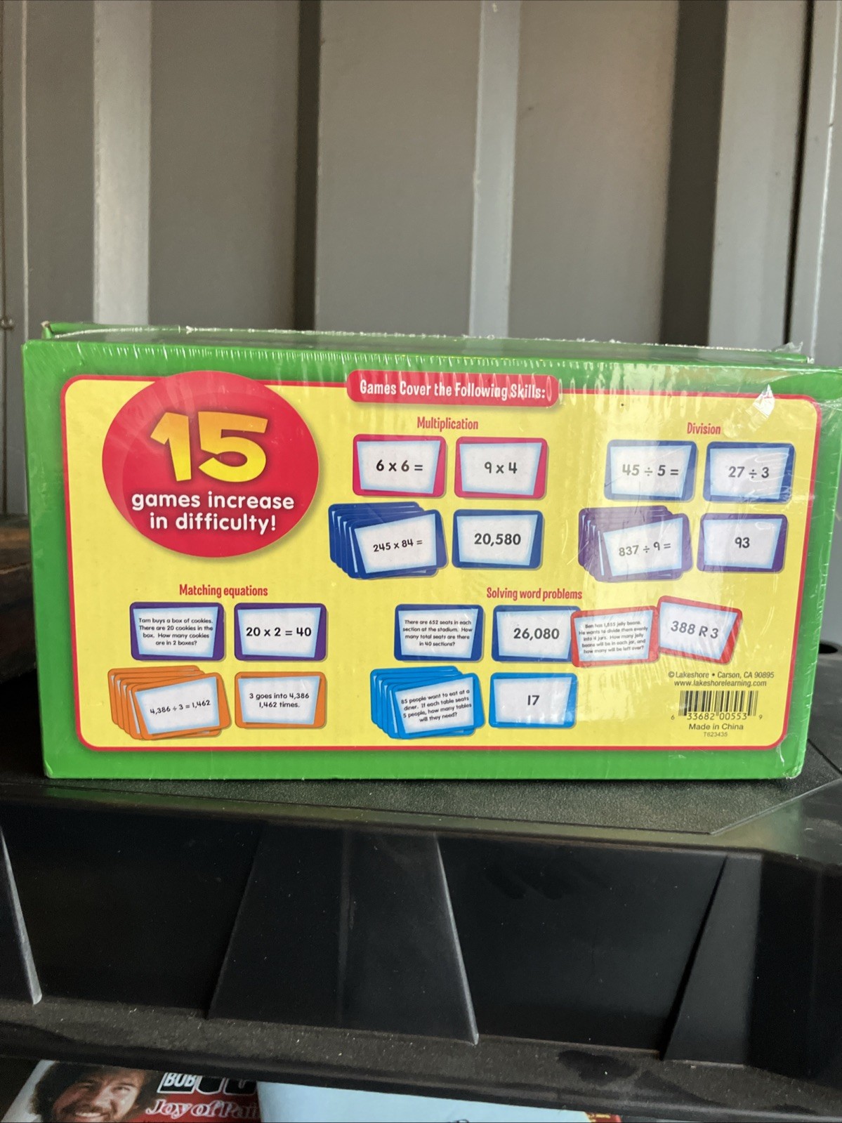 New Lakeshore Learning: Grab & Match Leveled Math Quickies Fractions Grades 4-5